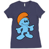 mr (2) Ladies Fitted T-Shirt