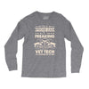 proud vet tech dad Long Sleeve Shirts