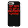 too lazy to get a halloween iPhone 8 Plus
