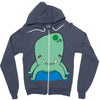 monster shirt 1 comp Zipper Hoodie