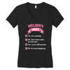 welder's wife Women's V-Neck T-Shirt