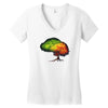 time leaves Women's V-Neck T-Shirt