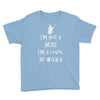 not a nerd Youth Tee