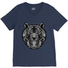 tiger zentangle V-Neck Tee
