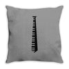 piano tie Throw Pillow