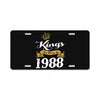 kings are born in 1988 License Plate