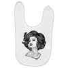 fashion girl Baby Bibs