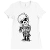 scary boy Ladies Fitted T-Shirt