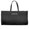 bored death Weekender Totes