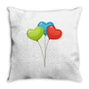 ballon color full Throw Pillow