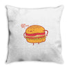 big buns Throw Pillow