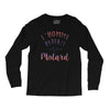 l homme parfait est motard Long Sleeve Shirts