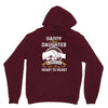 daddy and daughter  always heart to heart Unisex Hoodie