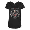 dog of war Maternity Scoop Neck T-shirt
