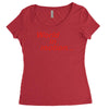 world in motion england italia 90 world cup football retro Women's Triblend Scoop T-shirt