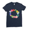 personalize baby name bodysuit Ladies Fitted T-Shirt