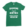 hawking av club middle school Ladies Fitted T-Shirt