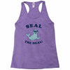seal the deal Racerback Tank