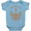 captain howdy Baby Onesie