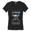 motocross extreme Women's V-Neck T-Shirt