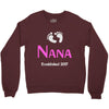 nana established 2017 Crewneck Sweatshirt