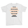 Braver Stronger Smarter Uterine Cancer Awareness Youth Tee