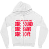 walker high marching band one sound one band one love Zipper Hoodie
