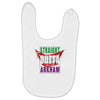 straight outta arkham Baby Bibs