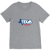 Texas Strong Harvey Texas Graphic T-Shirt V-Neck Tee