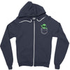 Alien Pocket Zipper Hoodie