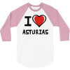 i love asturias 3/4 Sleeve Shirt