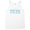 west ham in the blood retro style new Tank Top
