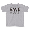 save black Toddler T-shirt