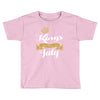 kings are born in july Toddler T-shirt