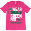 i wear emerald green for liver cancer awareness T-Shirt