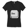 esc Women's V-Neck T-Shirt