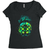 face of the protector Women's Triblend Scoop T-shirt