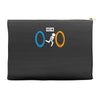 portal bathroom parody video game Accessory Pouches