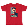 bazinga poster, ideal birthday gift or present Toddler T-shirt