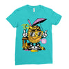 eat me Ladies Fitted T-Shirt