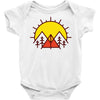 sunrise camp Baby Onesie