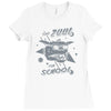 too zuul for school Ladies Fitted T-Shirt