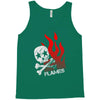 skull &amp; flames Tank Top