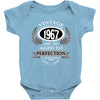 vintage quality without compromise 1967 aged to perfection Baby Bodysuit