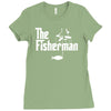 the fisherman Ladies Fitted T-Shirt