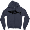 Uncle Shark Zipper Hoodie