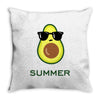 avo summer Throw Pillow