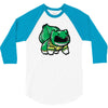 green ranger bulbasaur 3/4 Sleeve Shirt