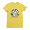 worm of grooviness Ladies Fitted T-Shirt