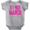 2018 Women's March On USA Baby Onesie